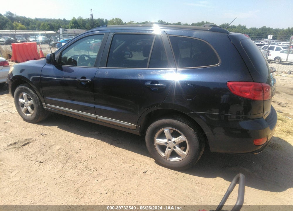 2007 HYUNDAI SANTA FE GLS VIN: 5NMSG73D37H085759