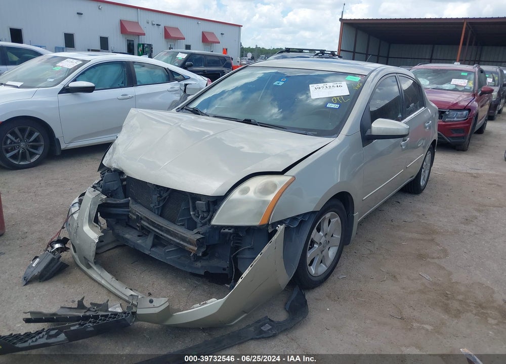 2008 NISSAN SENTRA VIN: 3N1AB61E38L648039