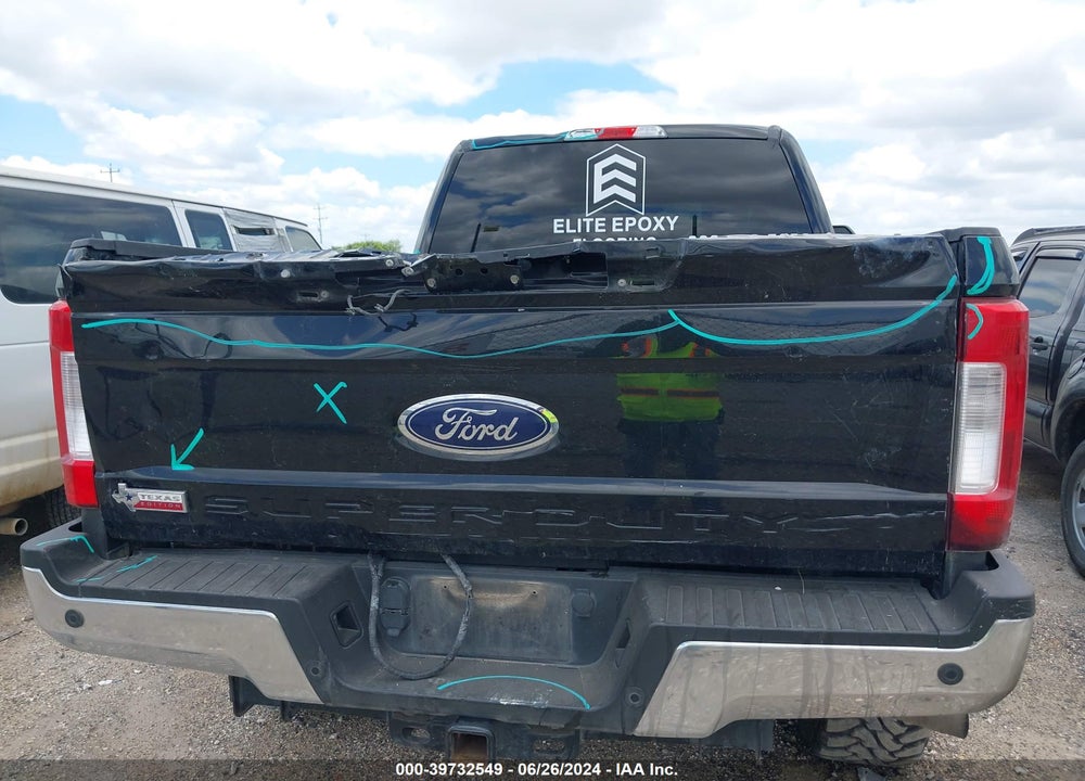2017 FORD F-250 VIN: 1FT7W2BT6HEC66881