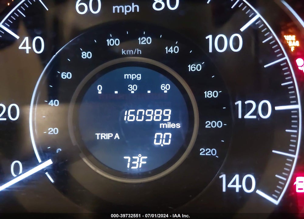 2012 HONDA CR-V EX VIN: 5J6RM4H53CL007654