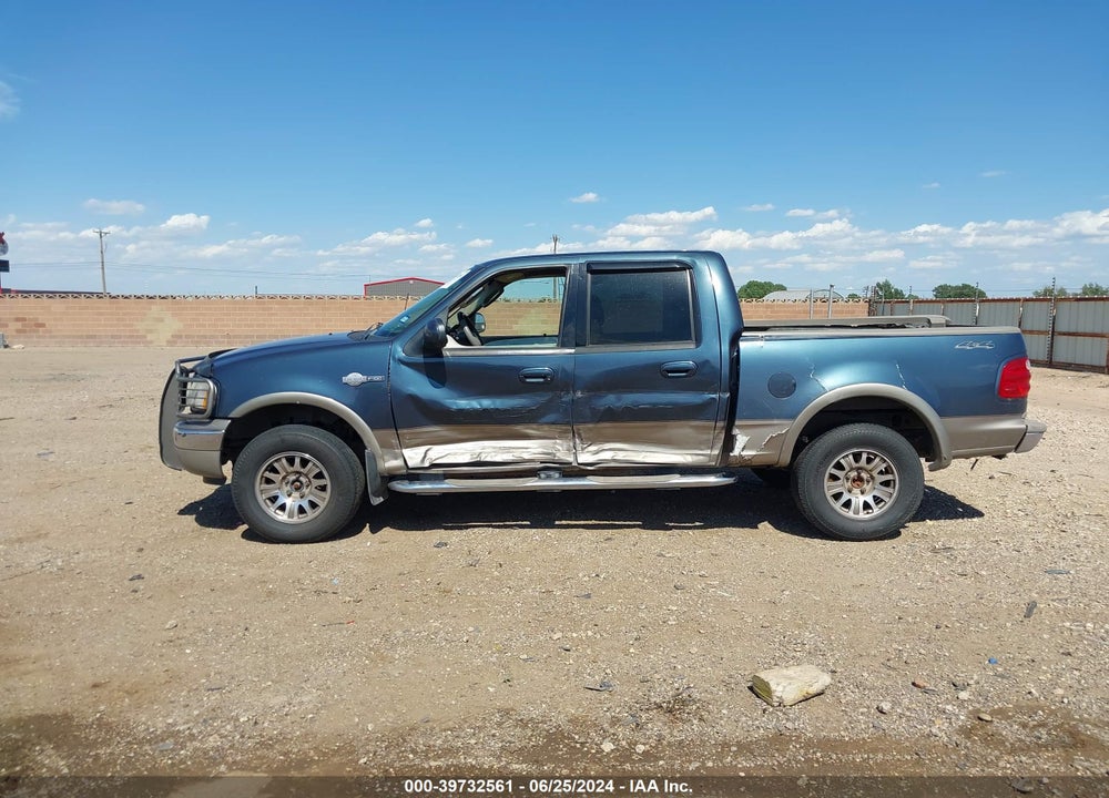 2003 FORD F-150 LARIAT/XLT VIN: 1FTRW08L83KB27253