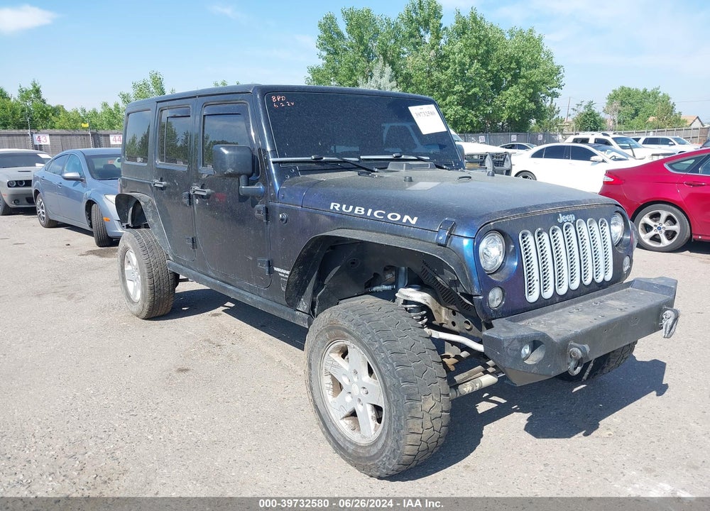 2017 JEEP WRANGLER UNLIMITED RUBICON 4X4 VIN: 1C4BJWFG5HL605316