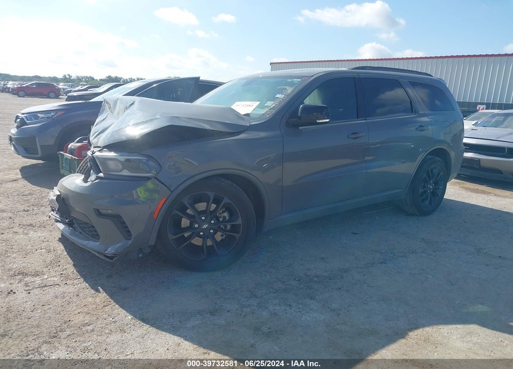 2021 DODGE DURANGO GT PLUS RWD VIN: 1C4RDHDG4MC803898