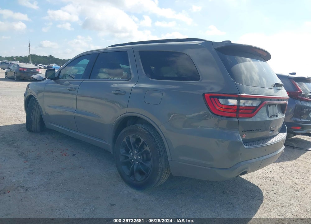 2021 DODGE DURANGO GT PLUS RWD VIN: 1C4RDHDG4MC803898