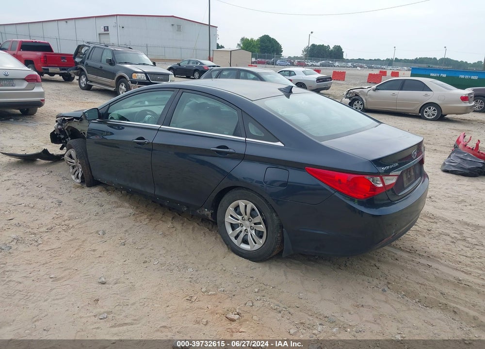 2011 HYUNDAI SONATA GLS VIN: 5NPEB4AC6BH256763