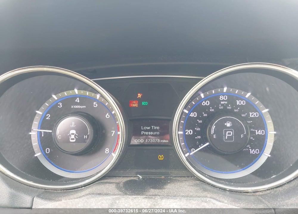 2011 HYUNDAI SONATA GLS VIN: 5NPEB4AC6BH256763