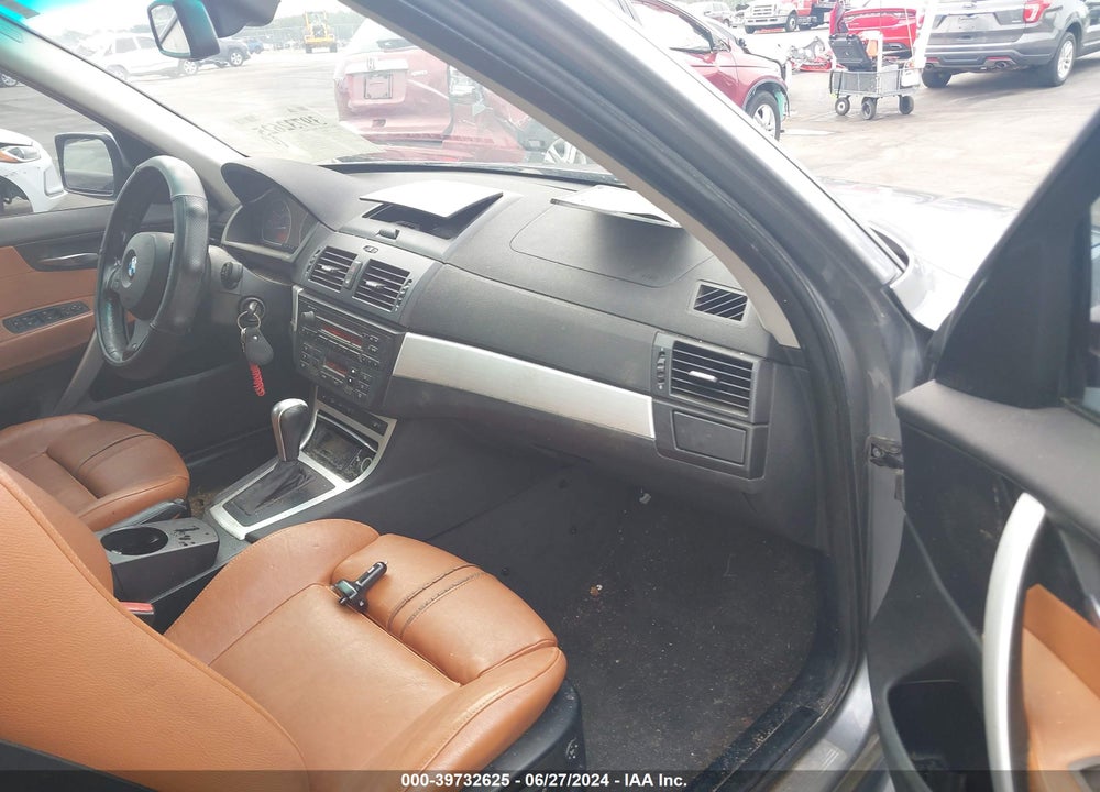 2008 BMW X3 3.0SI VIN: WBXPC93438WJ13770