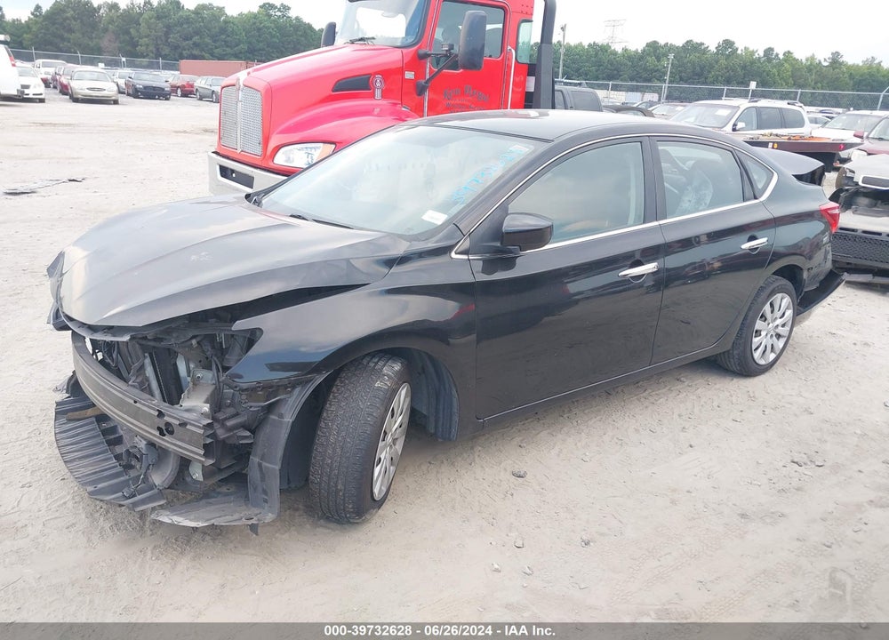 2018 NISSAN SENTRA S VIN: 3N1AB7AP0JY283996