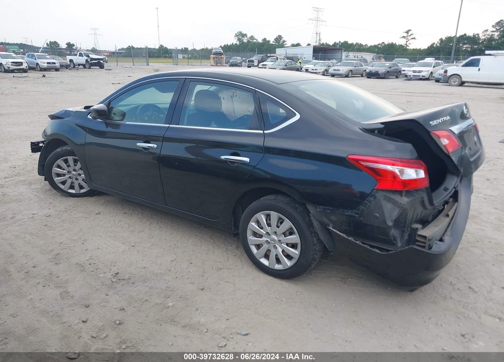 2018 NISSAN SENTRA S VIN: 3N1AB7AP0JY283996