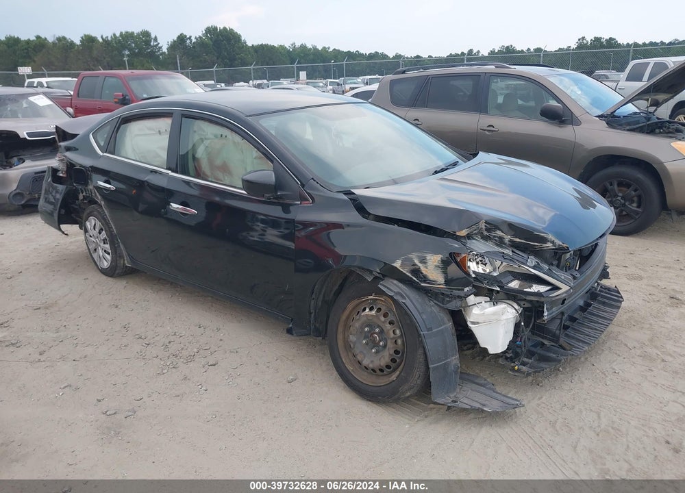 2018 NISSAN SENTRA S VIN: 3N1AB7AP0JY283996