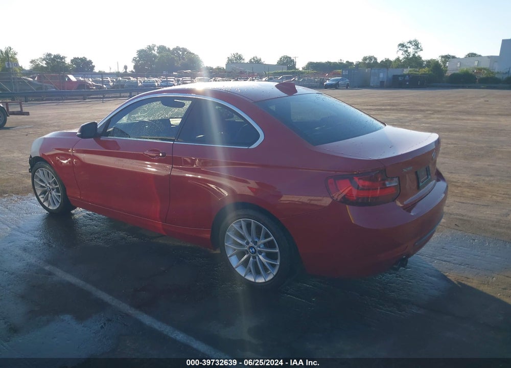 2016 BMW 228I XDRIVE VIN: WBA1G9C5XGV726602