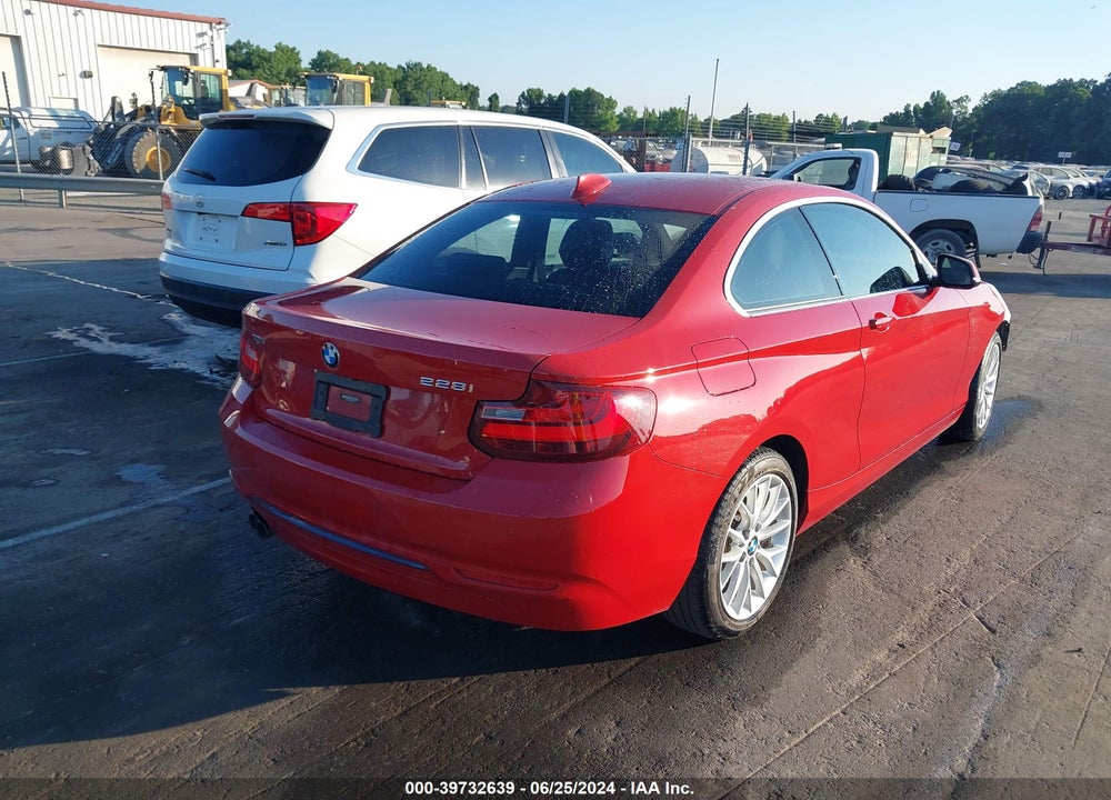 2016 BMW 228I XDRIVE VIN: WBA1G9C5XGV726602