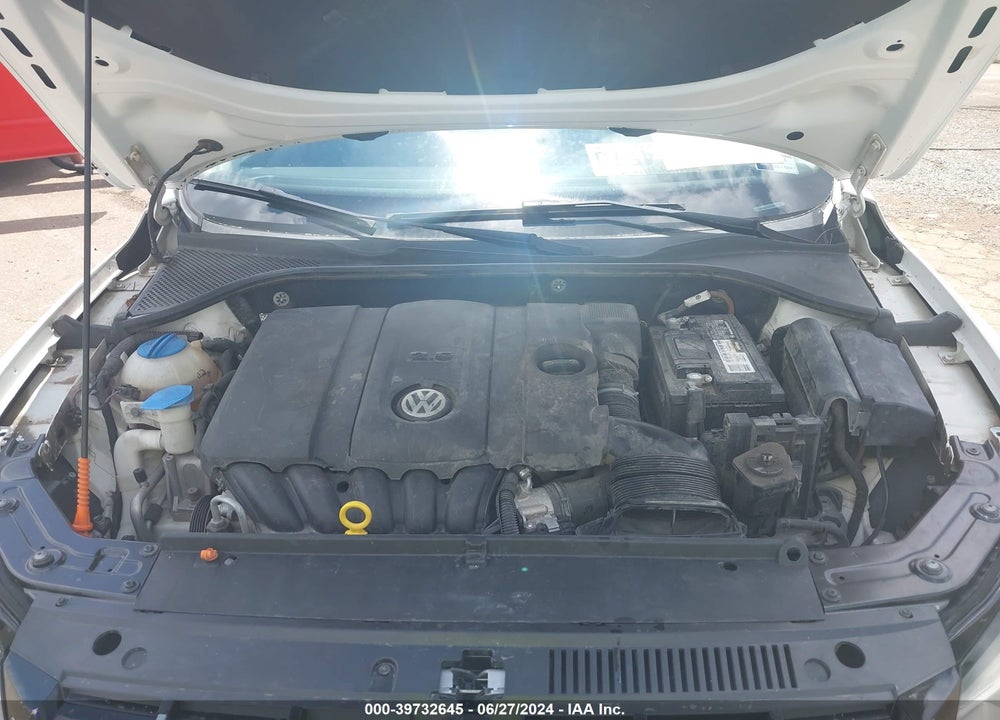 2013 VOLKSWAGEN PASSAT 2.5L SE VIN: 1VWBH7A38DC037124
