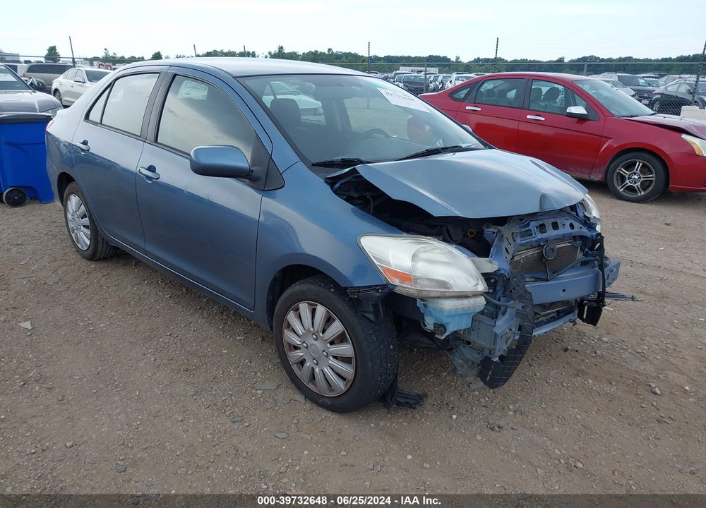 2012 TOYOTA YARIS VIN: JTDBT4K32CL019974