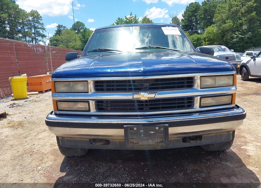 1996 CHEVROLET SUBURBAN K1500 VIN: 3GNFK16R6TG165316