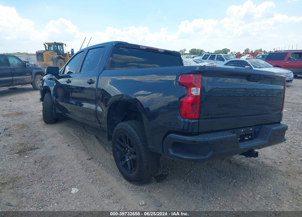 2022 CHEVROLET SILVERADO 1500 2WD SHORT BED CUSTOM VIN: 1GCPABEK5NZ562528