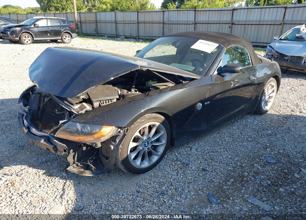 2004 BMW Z4 2.5I VIN: 4USBT33544LS48999