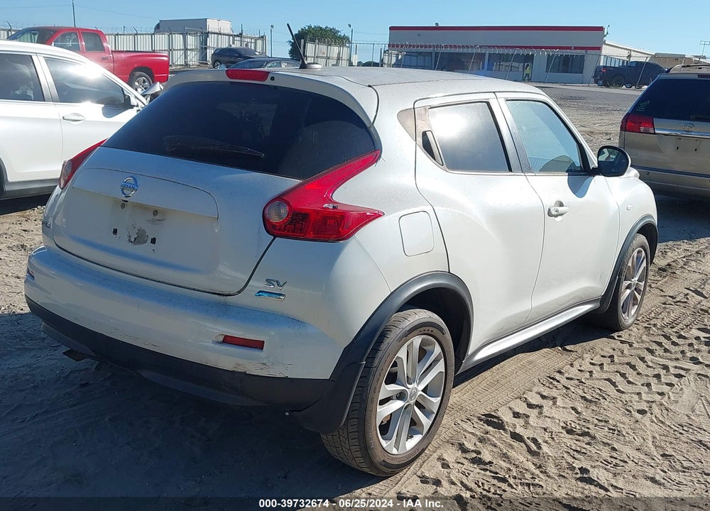 2013 NISSAN JUKE SV VIN: JN8AF5MR5DT216508