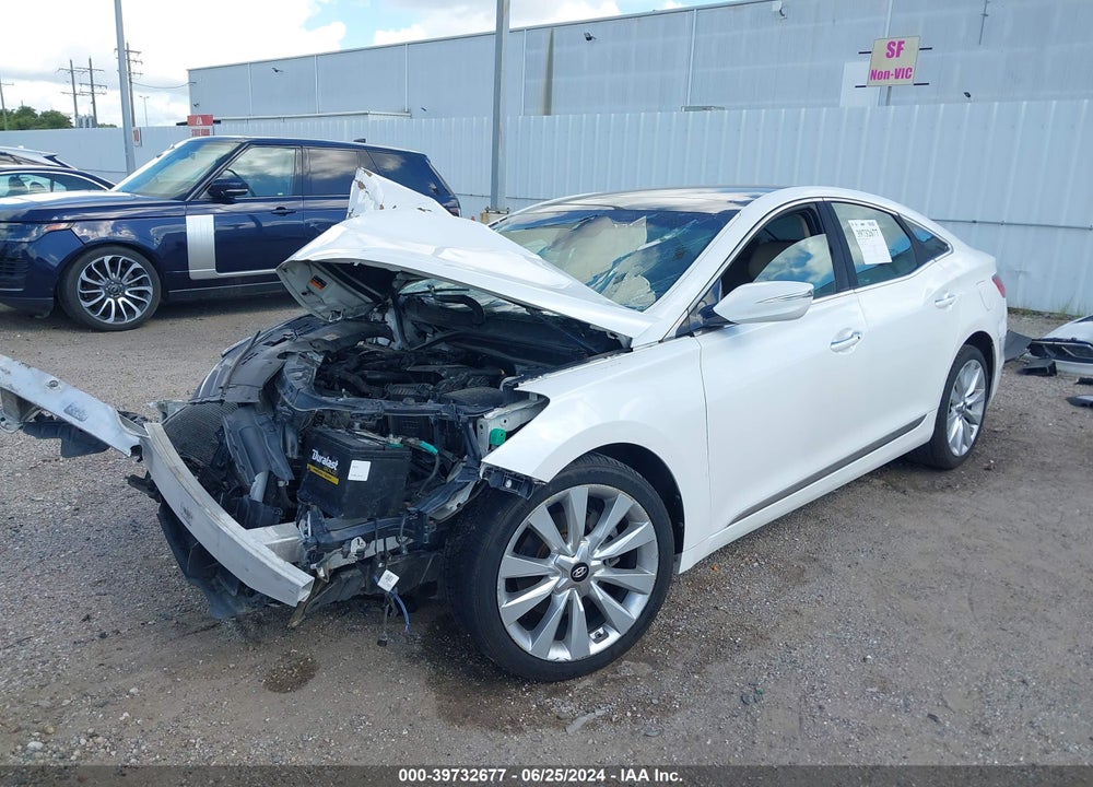 2016 HYUNDAI AZERA LIMITED VIN: KMHFH4JG8GA555378