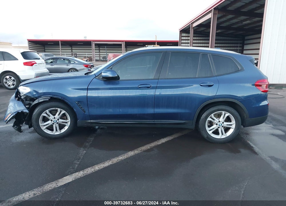 2021 BMW X3 SDRIVE30I VIN: 5UXTY3C08M9E91116