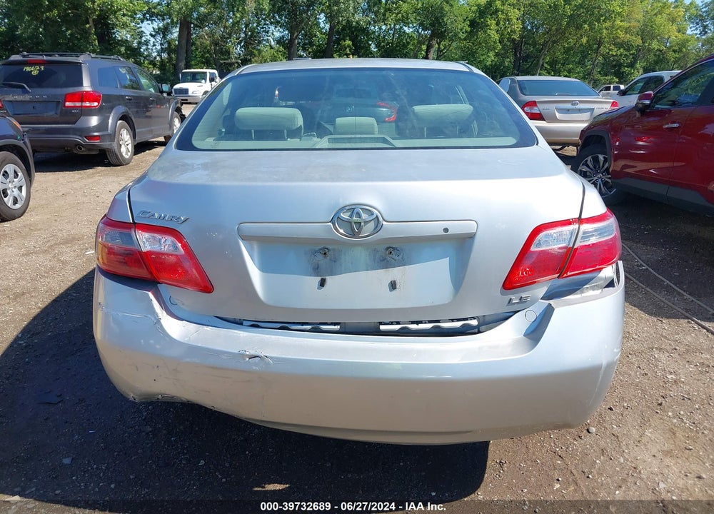 2007 TOYOTA CAMRY LE VIN: 4T1BE46K47U172010