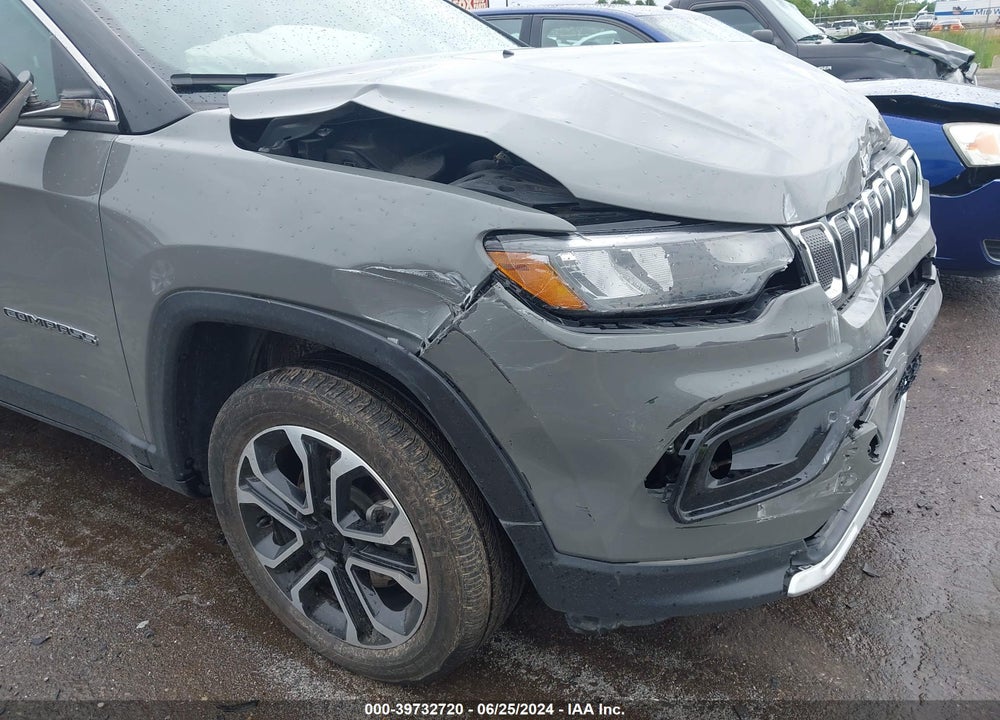 2022 JEEP COMPASS VIN: 3C4NJDCB1NT158445