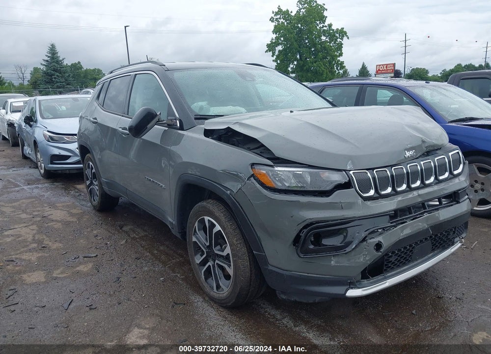 2022 JEEP COMPASS VIN: 3C4NJDCB1NT158445
