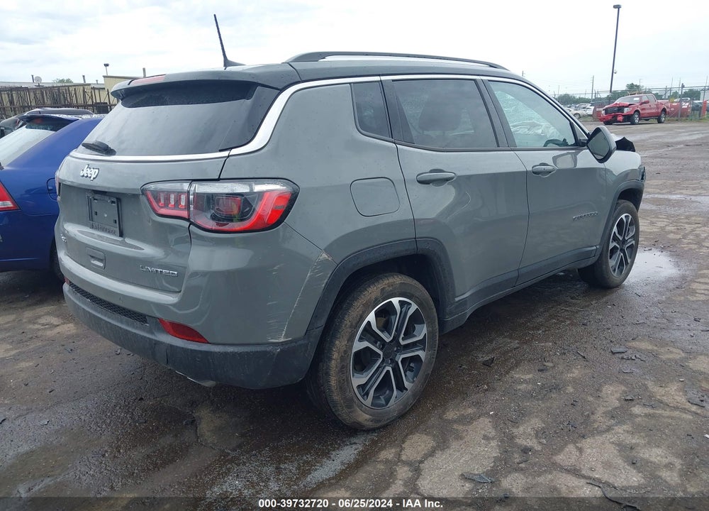 2022 JEEP COMPASS VIN: 3C4NJDCB1NT158445