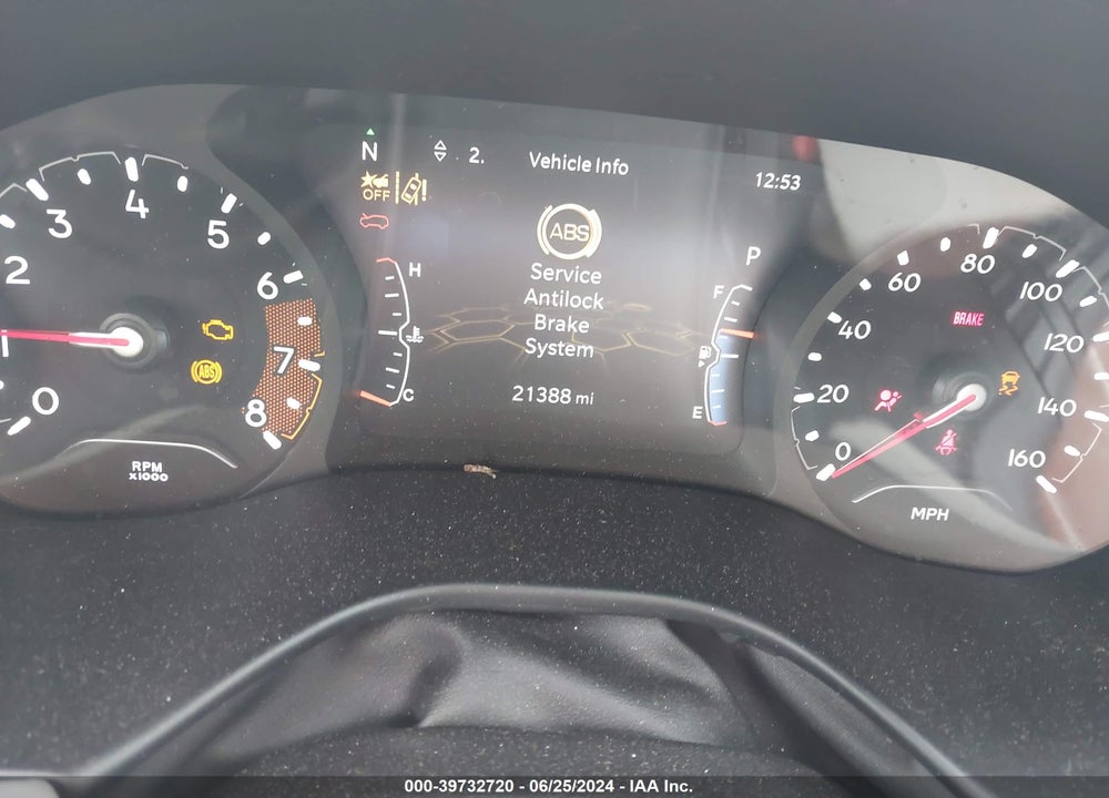 2022 JEEP COMPASS VIN: 3C4NJDCB1NT158445
