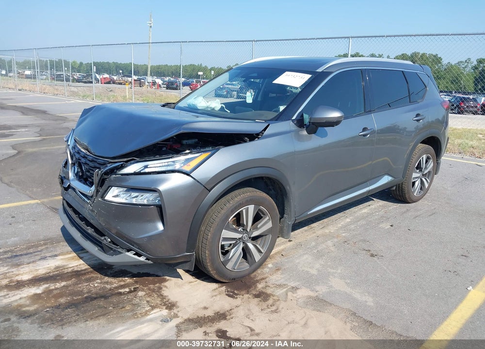 2021 NISSAN ROGUE SL FWD VIN: JN8AT3CA2MW028536