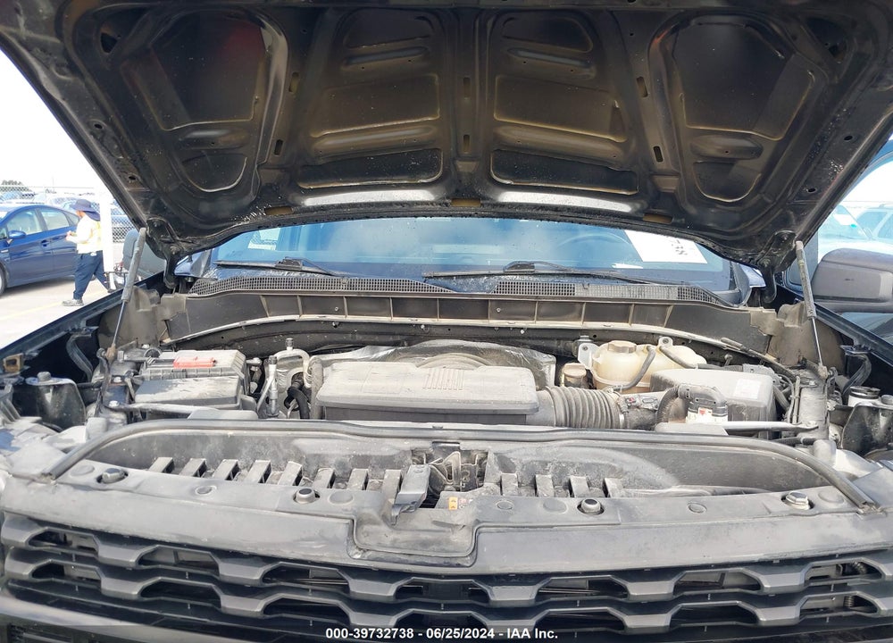 2021 CHEVROLET SILVERADO 1500 4WD SHORT BED CUSTOM TRAIL BOSS VIN: 1GCPYCEL8MZ164917