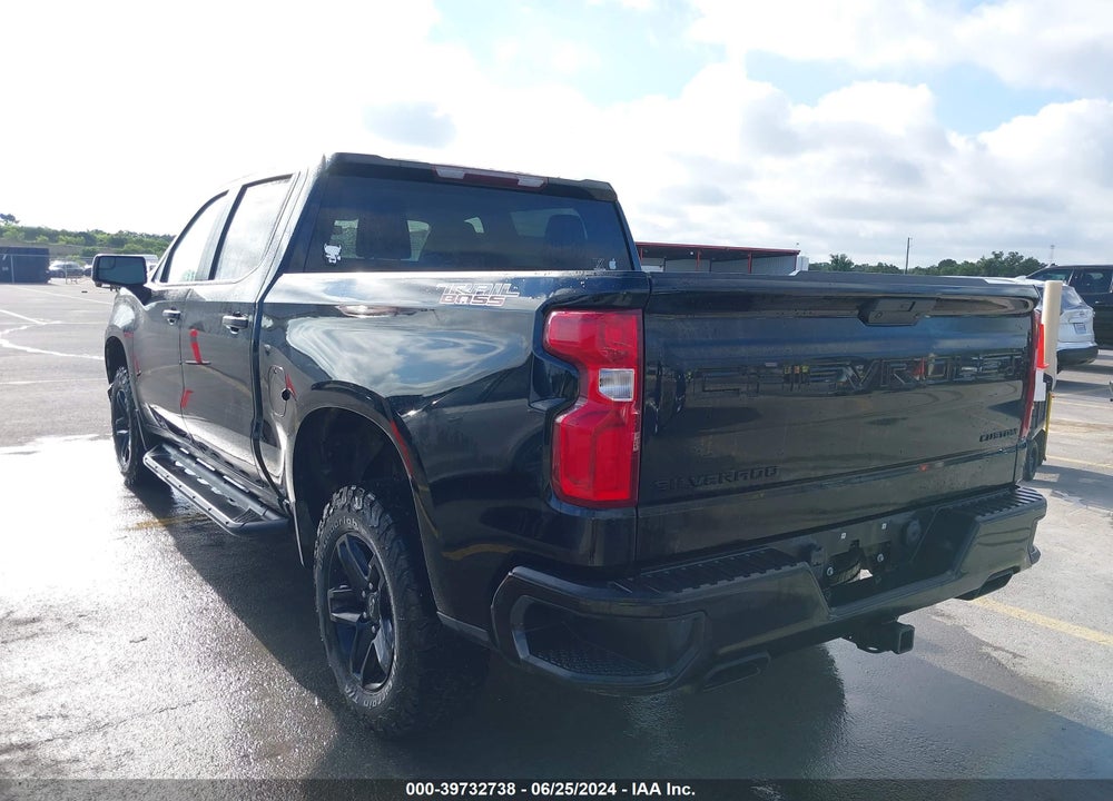 2021 CHEVROLET SILVERADO 1500 4WD SHORT BED CUSTOM TRAIL BOSS VIN: 1GCPYCEL8MZ164917
