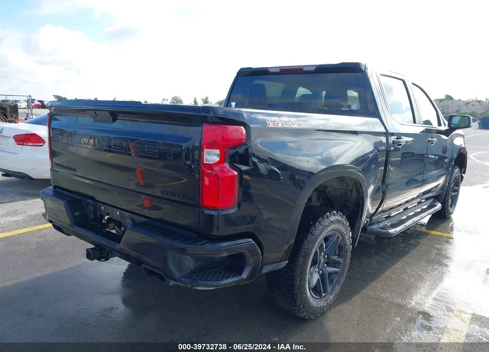 2021 CHEVROLET SILVERADO 1500 4WD SHORT BED CUSTOM TRAIL BOSS VIN: 1GCPYCEL8MZ164917