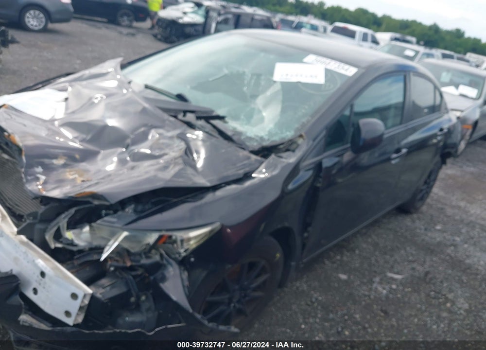2013 HONDA CIVIC LX VIN: 2HGFB2F59DH580256