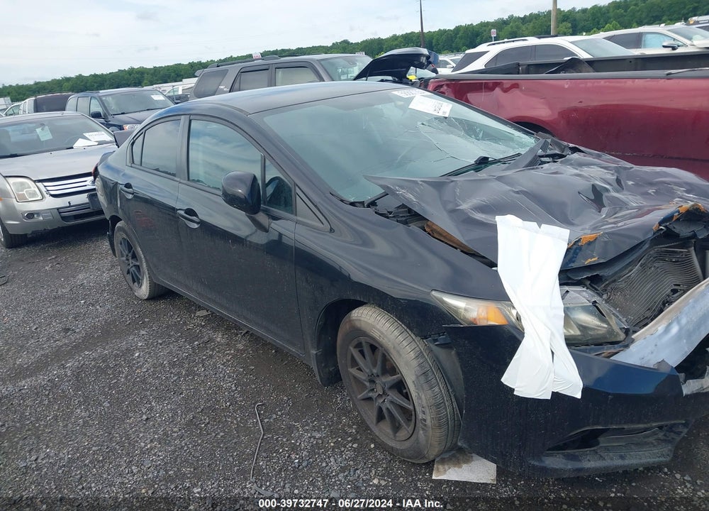 2013 HONDA CIVIC LX VIN: 2HGFB2F59DH580256
