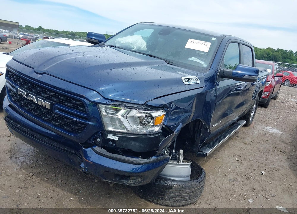 2024 RAM 1500 BIG HORN 4X4 5'7 BOX VIN: 1C6RRFFGXRN112476