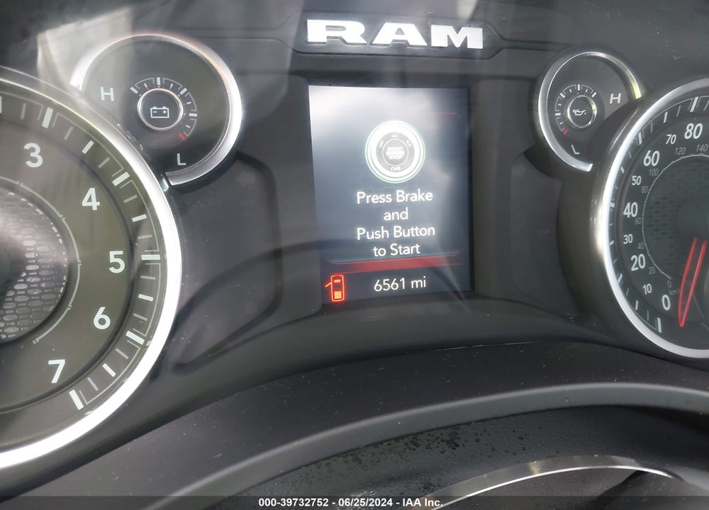 2024 RAM 1500 BIG HORN 4X4 5'7 BOX VIN: 1C6RRFFGXRN112476
