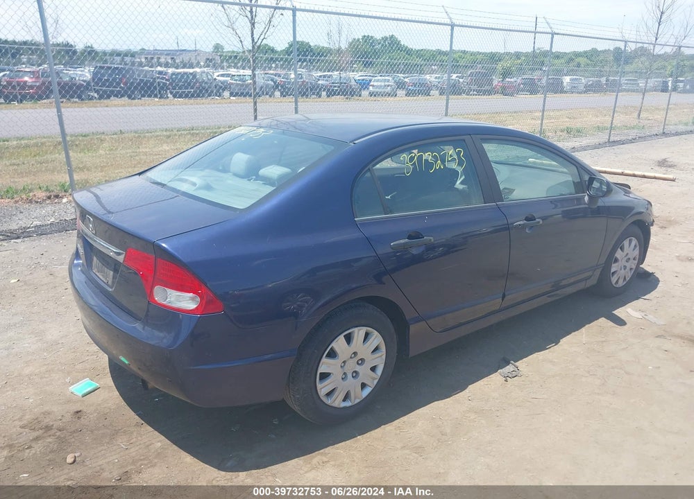 2010 HONDA CIVIC VIN: 19XFA1F37AE051891