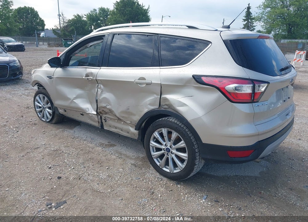 2017 FORD ESCAPE TITANIUM VIN: 1FMCU0JD8HUD08150