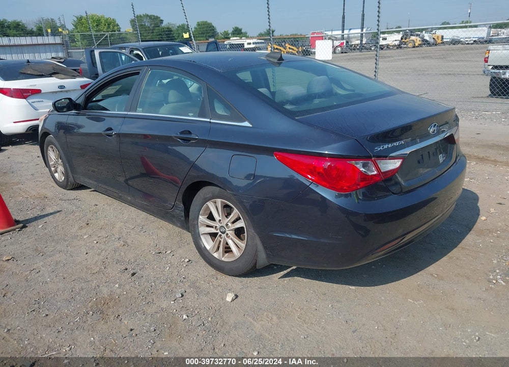 2013 HYUNDAI SONATA GLS VIN: 5NPEB4AC9DH745046
