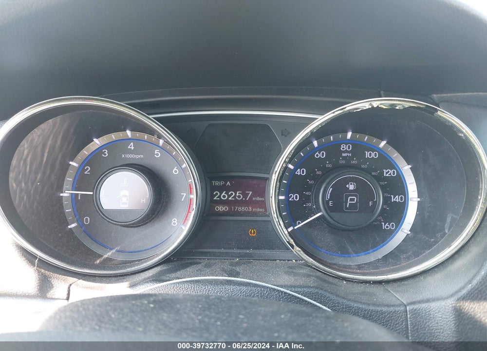 2013 HYUNDAI SONATA GLS VIN: 5NPEB4AC9DH745046