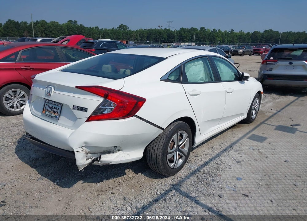 2017 HONDA CIVIC LX VIN: 19XFC2F51HE057567