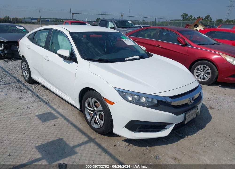 2017 HONDA CIVIC LX VIN: 19XFC2F51HE057567