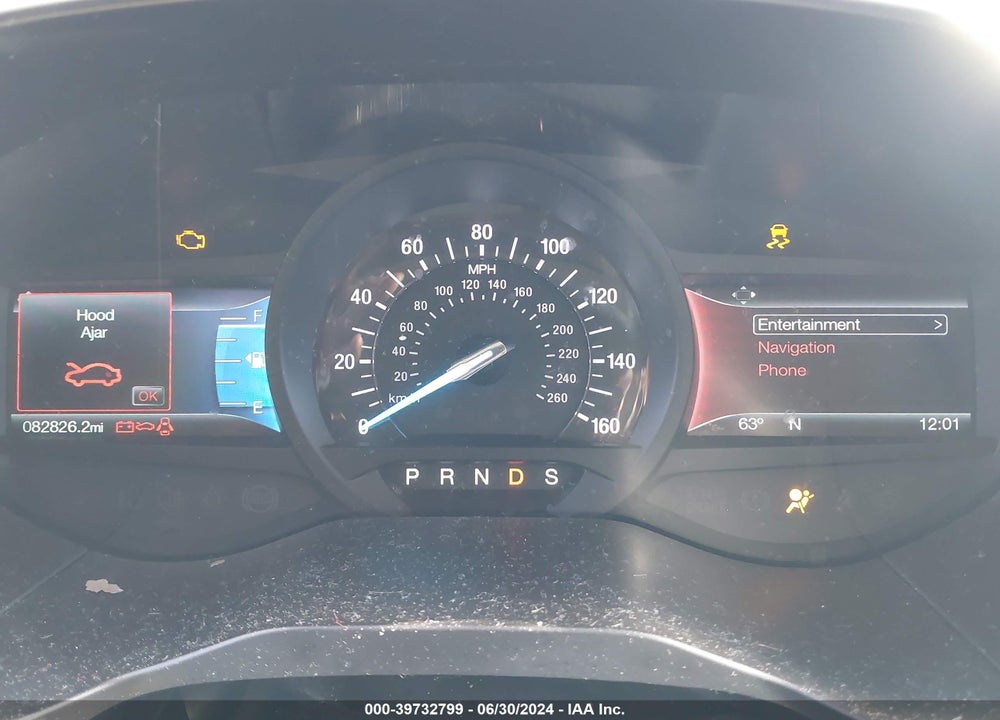 2018 FORD EDGE TITANIUM VIN: 2FMPK4K94JBB57201