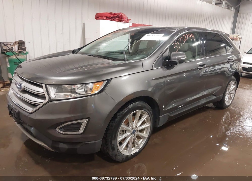 2018 FORD EDGE TITANIUM VIN: 2FMPK4K94JBB57201