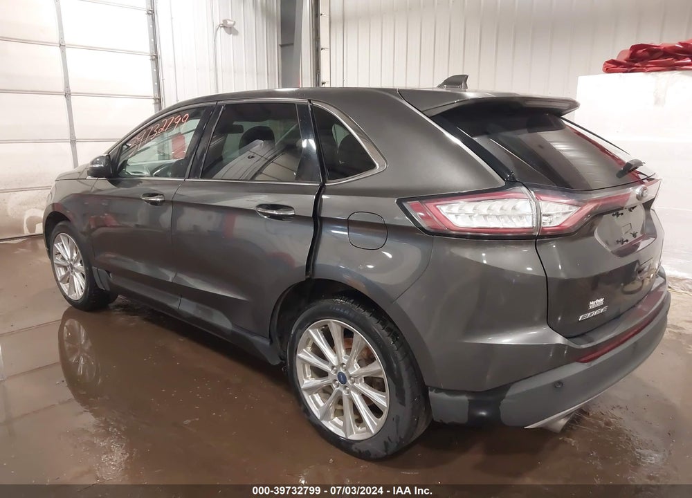 2018 FORD EDGE TITANIUM VIN: 2FMPK4K94JBB57201