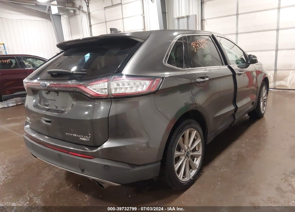 2018 FORD EDGE TITANIUM VIN: 2FMPK4K94JBB57201