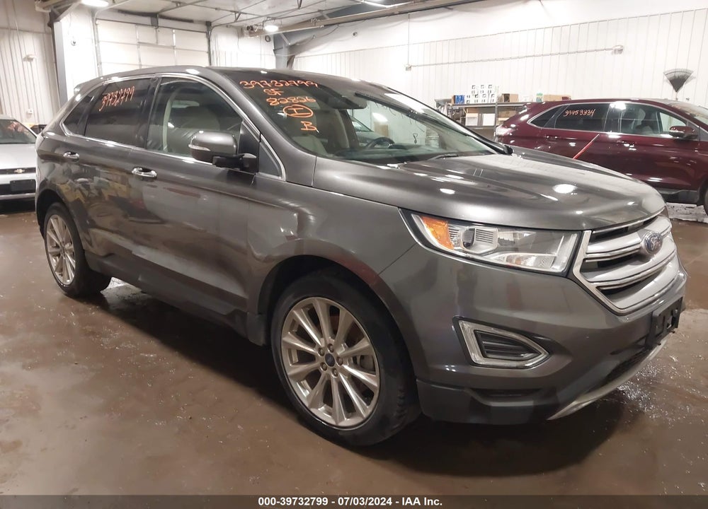 2018 FORD EDGE TITANIUM VIN: 2FMPK4K94JBB57201