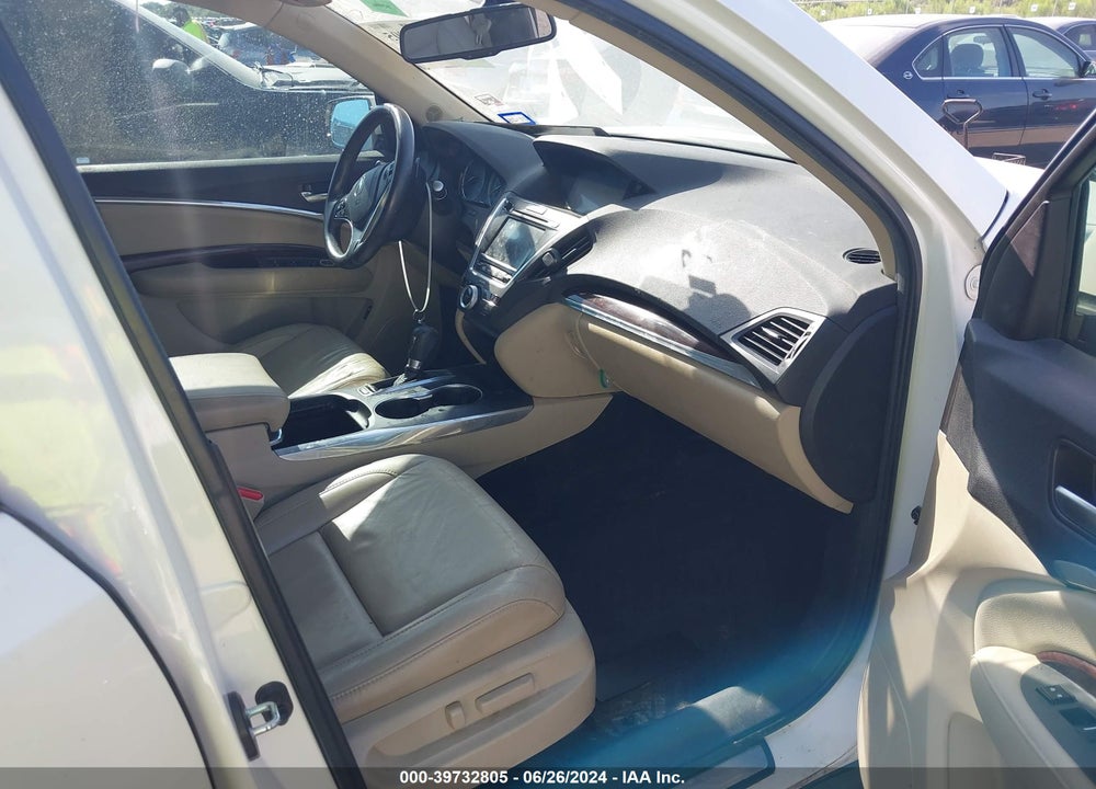 2014 ACURA MDX VIN: 5FRYD3H24EB011332