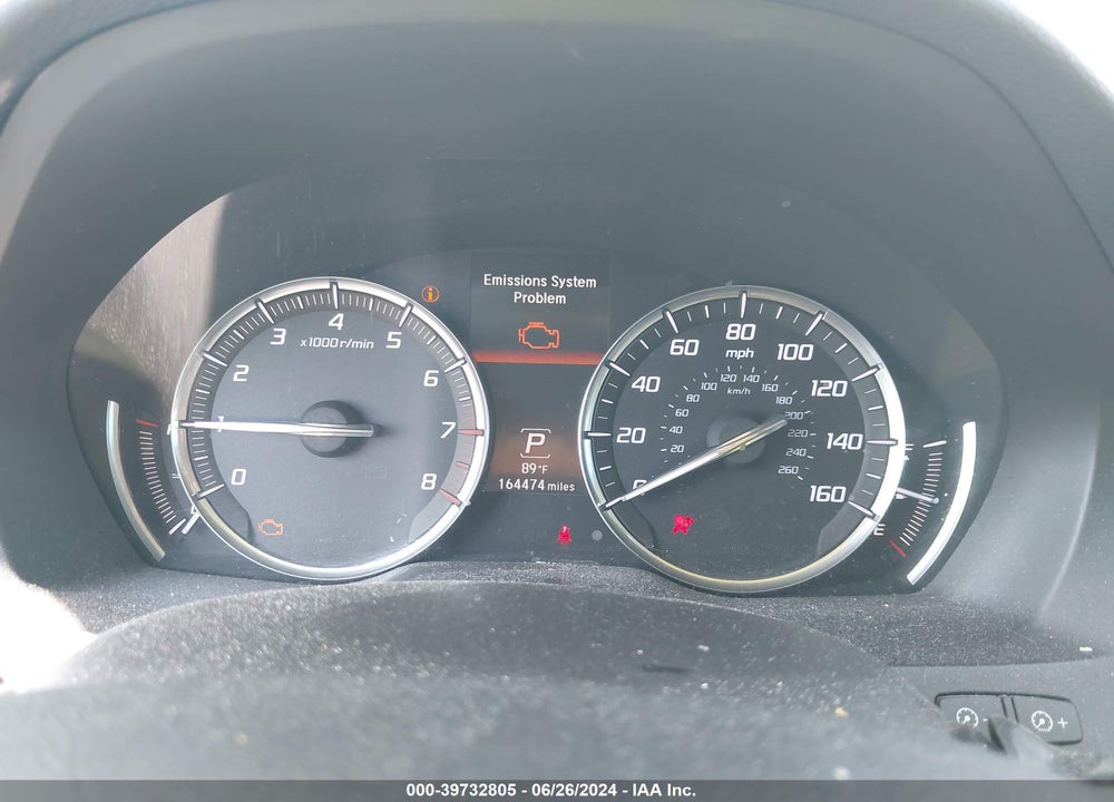 2014 ACURA MDX VIN: 5FRYD3H24EB011332